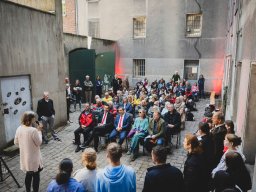 Ausstellung Anne-Frank-Gesamtschule im Hafthaus Moers 0525